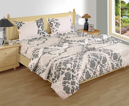 House This Double Comforter 100 GSM - Floral Damask