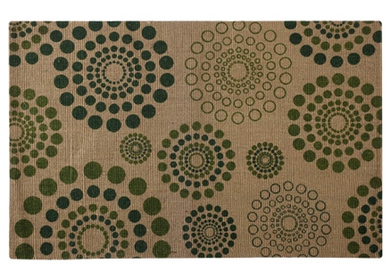 House This Floor Rug - Jute Geometric