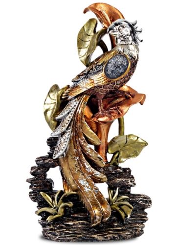 Sunrise Polystone Parrot Showpiece- Model Number 3143