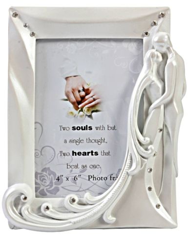 Sunrise Engraved Couple Polystone Frame - model number 4064