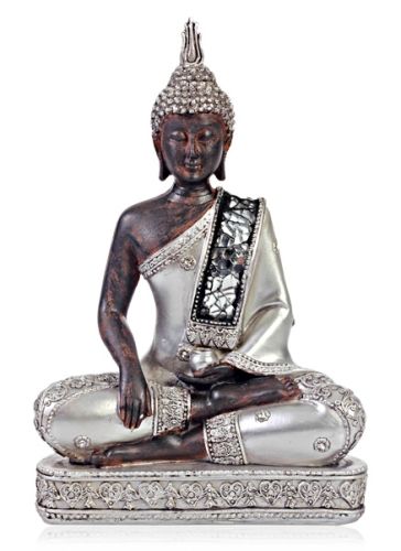 Sunrise Polystone Buddha- Model Number 4086