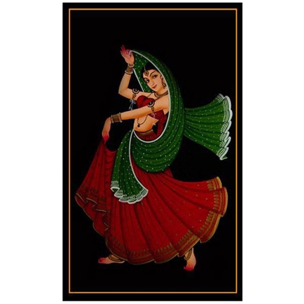 48 Crafts Dancing Girl Painting