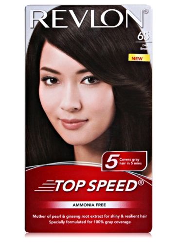 Revlon Top Speed Hair Color - 65 Dark Brown
