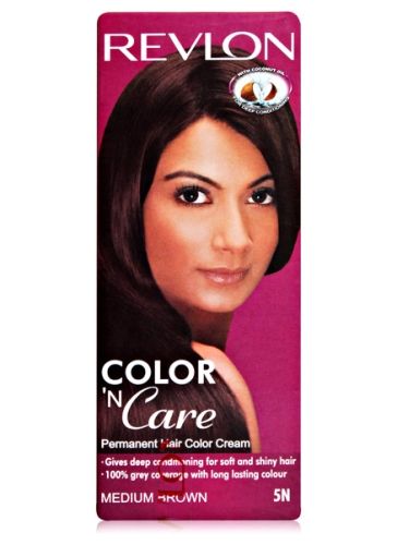 Revlon - Color N Care Permanent Medium Brown Hair 5N Color Cream