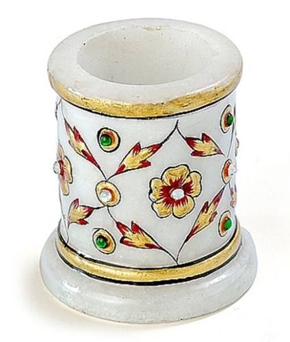 Marvel In Marble - Toothpick Holder - 028
