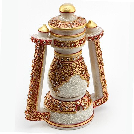 Aapnorajasthan - Gold Embossed Real Lantern Model 73