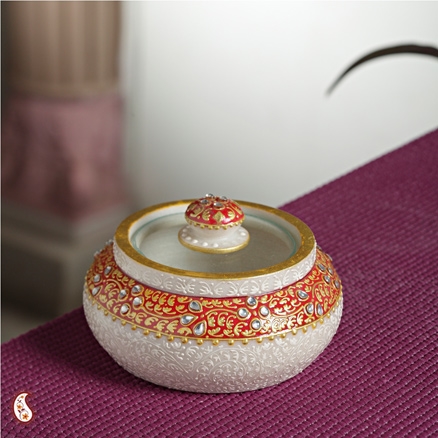 Aapnorajasthan - Multi Utility Marble Jar