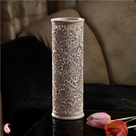 Aapnorajasthan - Elegant Cylindrical Floral Vase