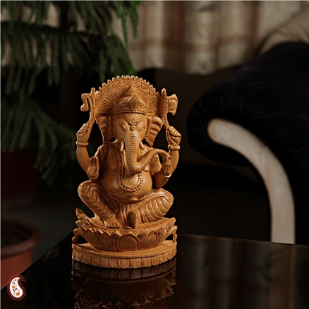 Aapnorajasthan - Finely Carved Ganesh