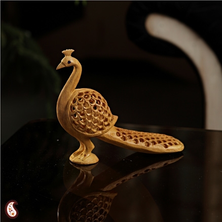 Aapnorajasthan - Artistically Carved Peacock