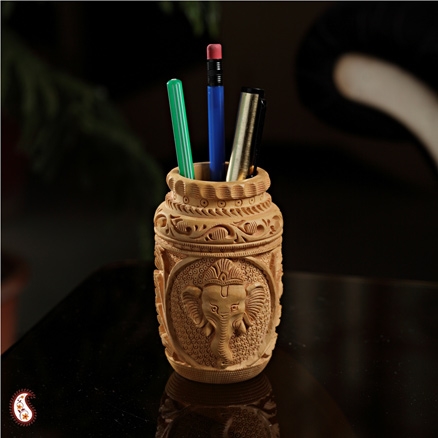 Aapnorajasthan - Ganesh Face Pen Holder