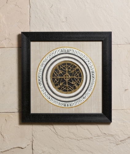 A Exciting Black Frame With Dhokra Work