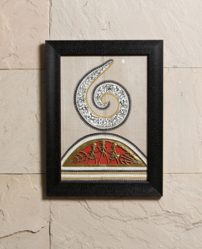 Elegantly Handcrafted Dhokra Wall Hanging