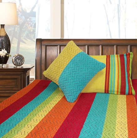 Elysia Double Bed Cover Set - Multicolor