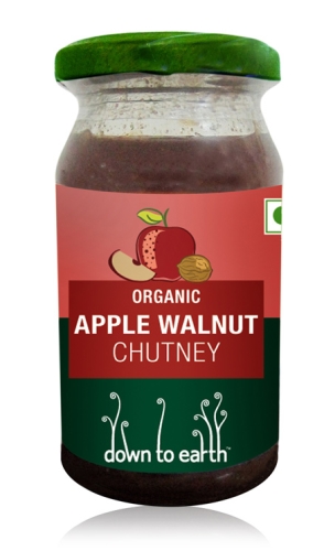 Down To Earth Apple Walnut Chutney