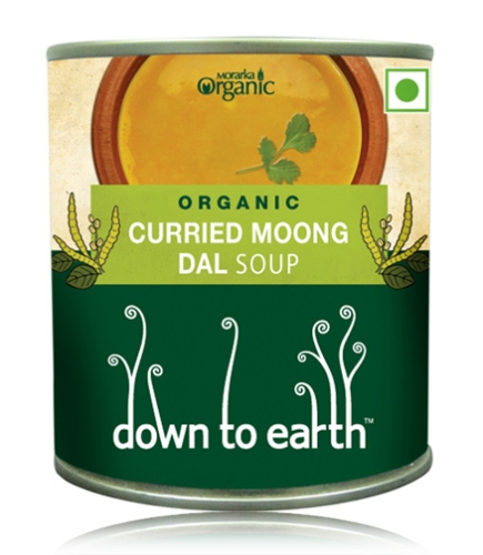 Down To Earth Curried Moong Dal Soup