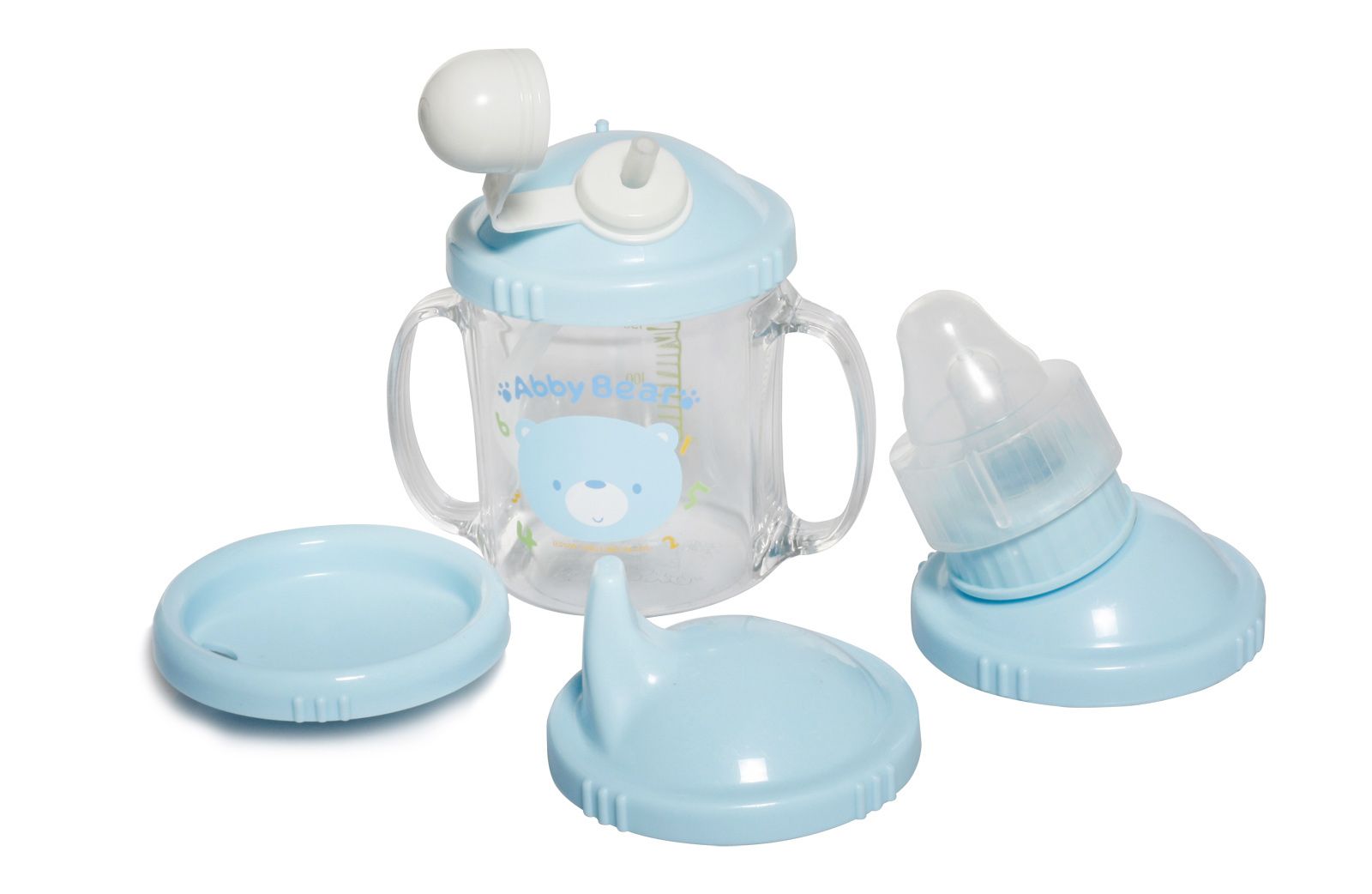 Abby Bear - 4-In-1 Training Cup Set