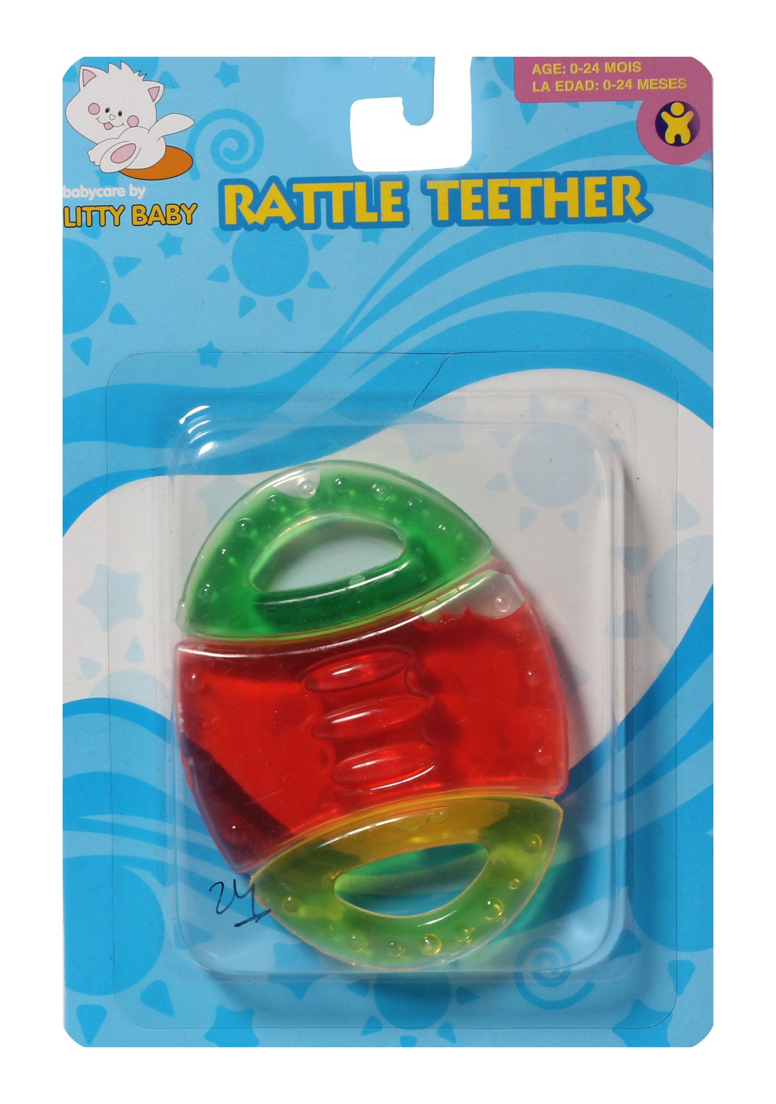 Litty Baby Multicolor Rattle Teether