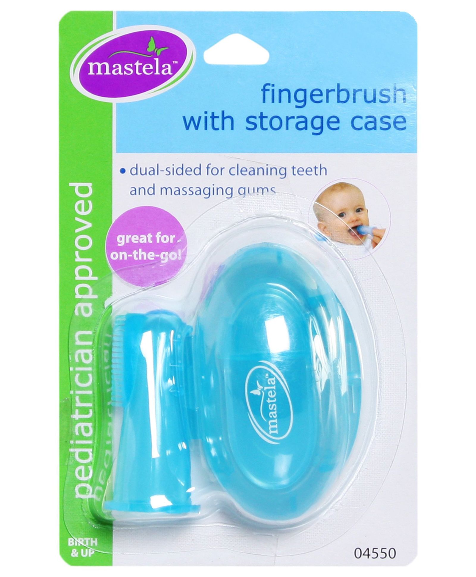 Mastela - Fingerbrush With Storage Case
