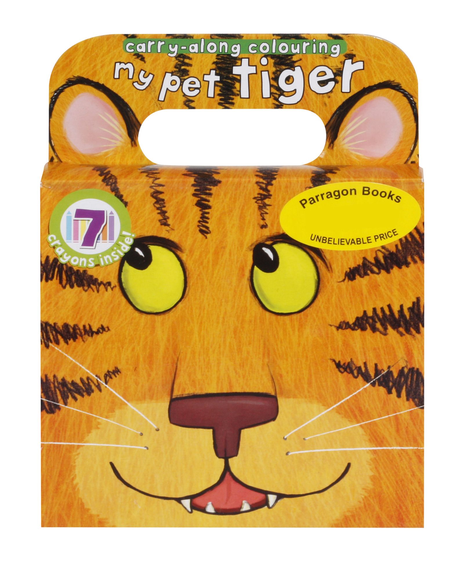 Carry-Along Coloring My Pet Tiger