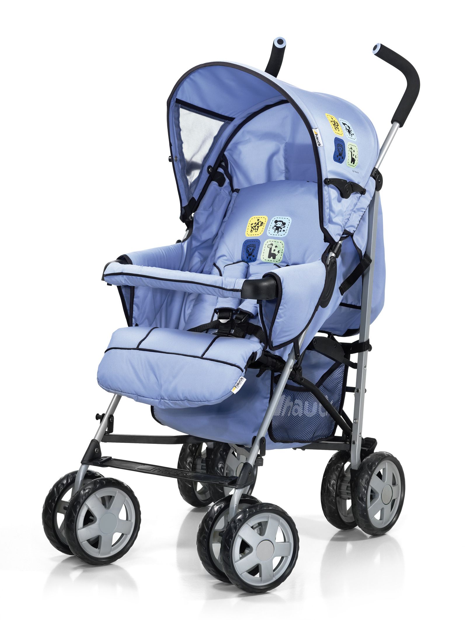 Hauck - Stroller Speed Sun Plus - Quattro Blue Stroller