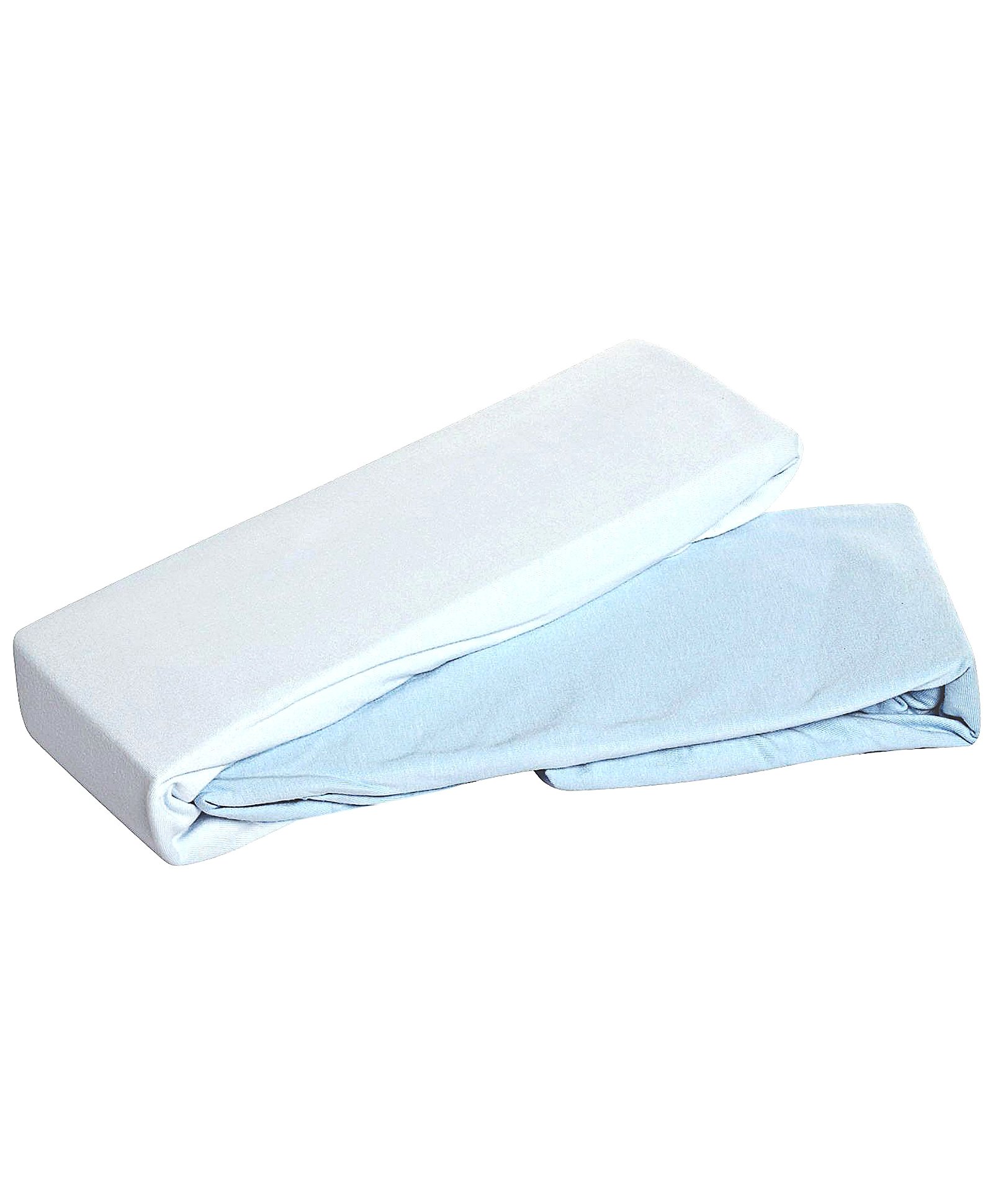 Mothercare - Jersey Fitted Sheet - Blue