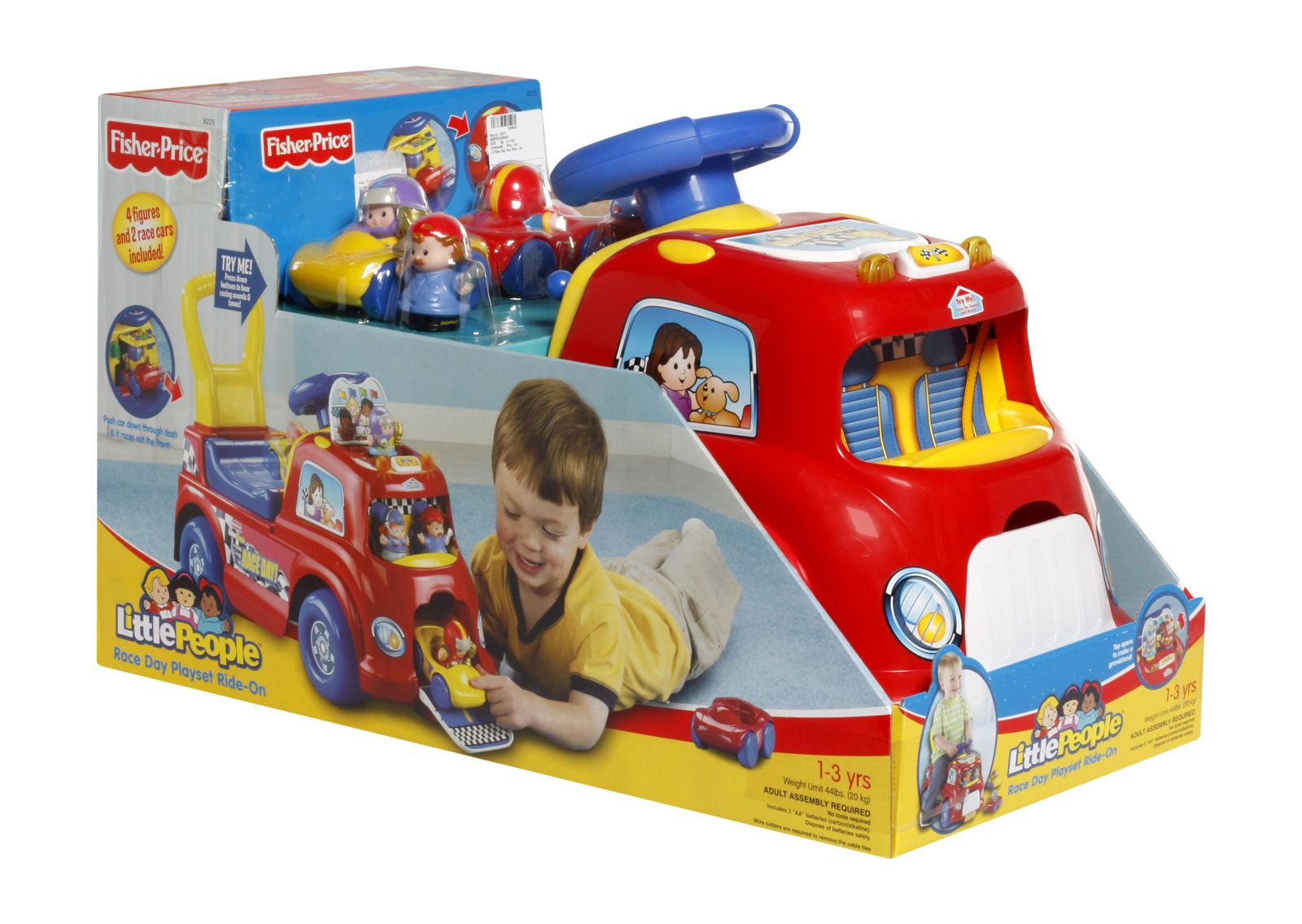 Little People - Race Day Playset Ride-On