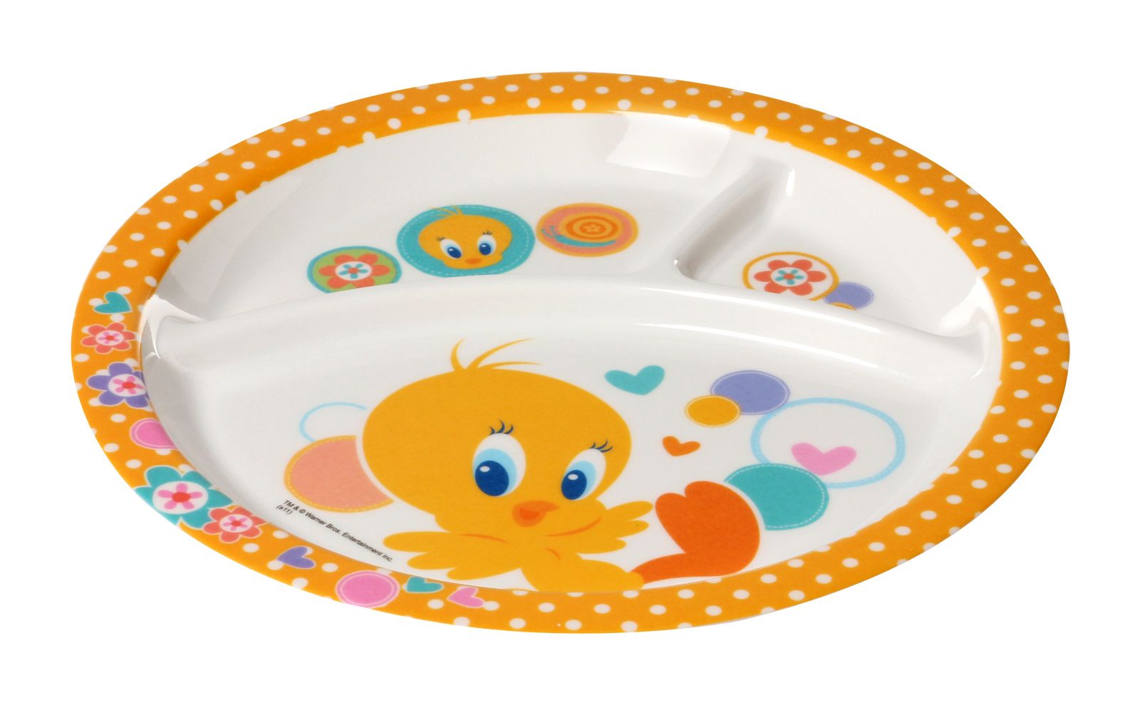 Three Section Plate - Tweety