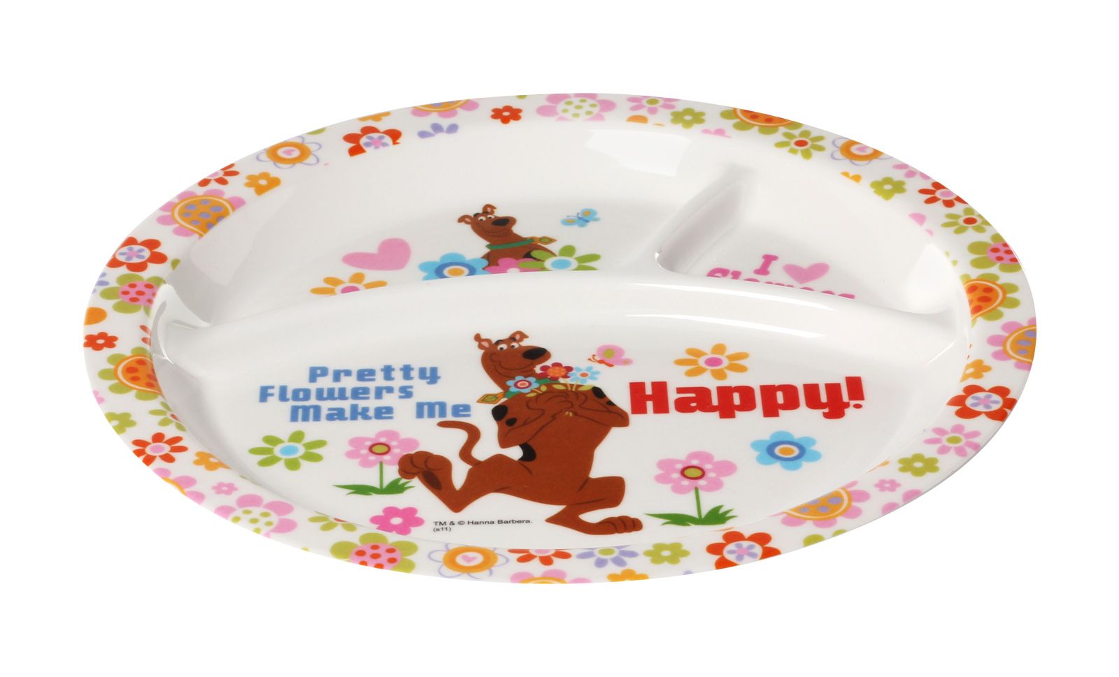 Three Section Plate - ScoobyDoo