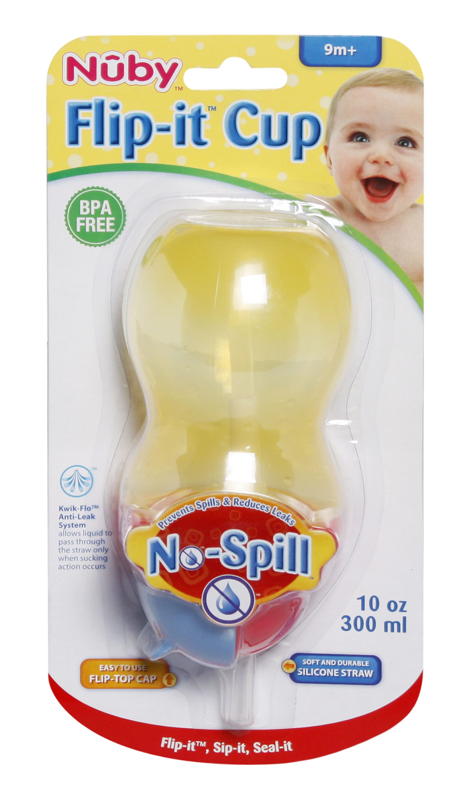 Nuby No-Spill Flip-it Sports Sipper