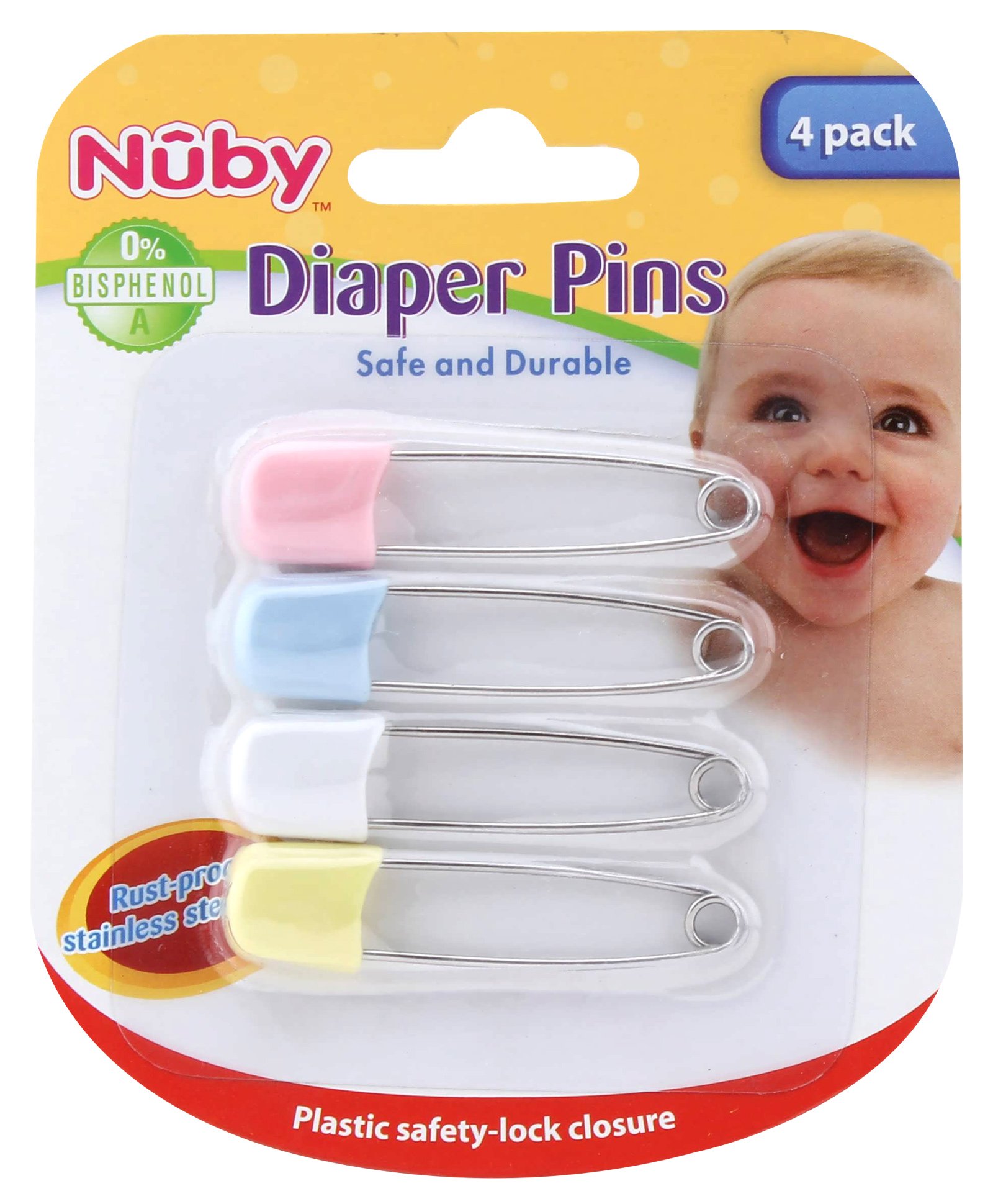Nuby - Diaper (Safety) Pins