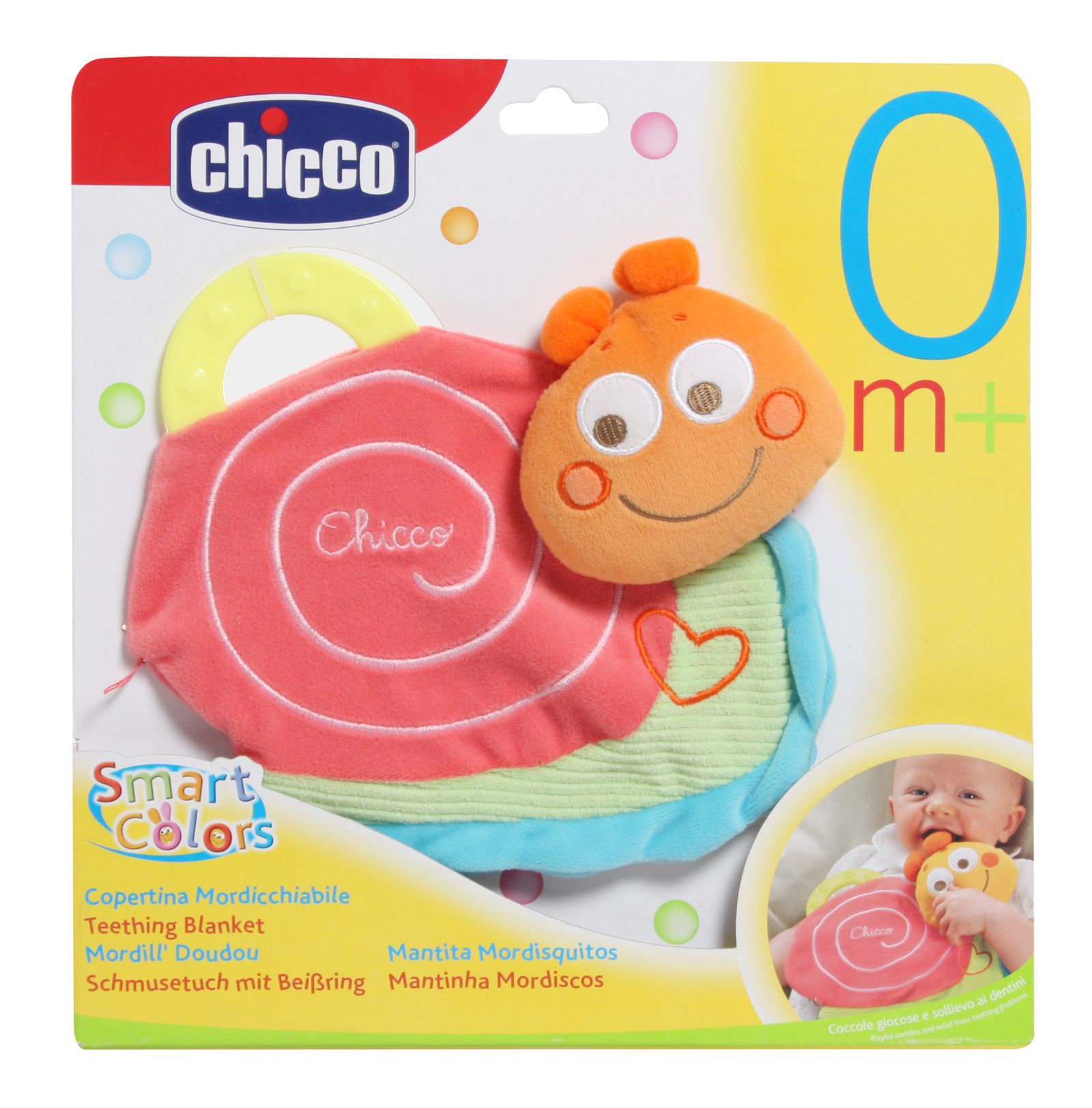 Chicco - Smart Colors Teething Blanket