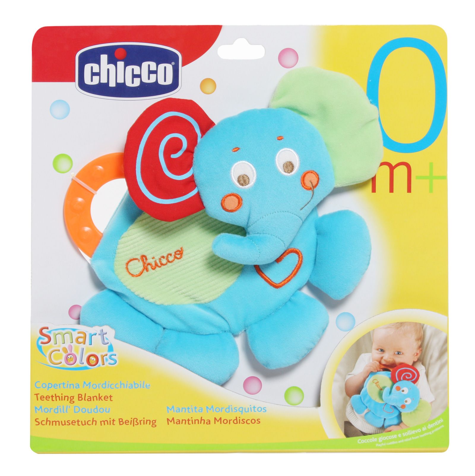 Chicco - Elephant Teething Blanket