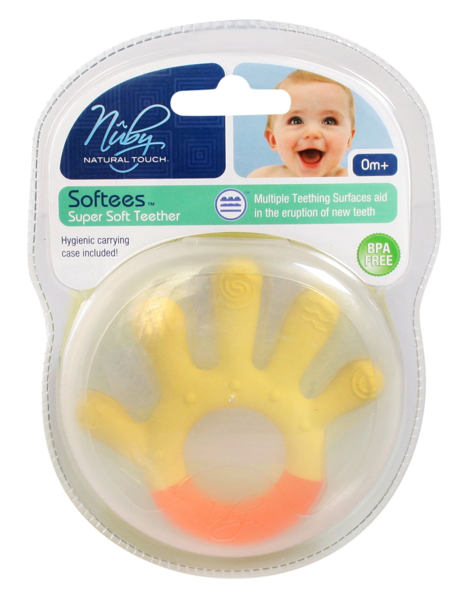 Nuby - Natural Touch Softees Super Soft Teether