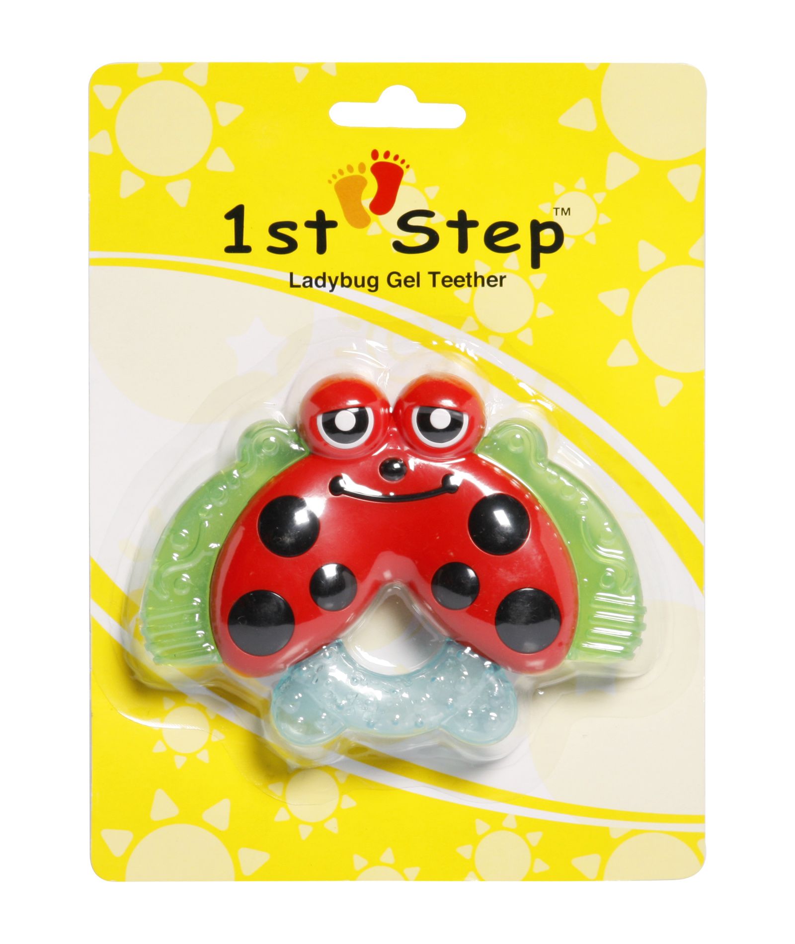 1st Step - Ladybug Gel Teether