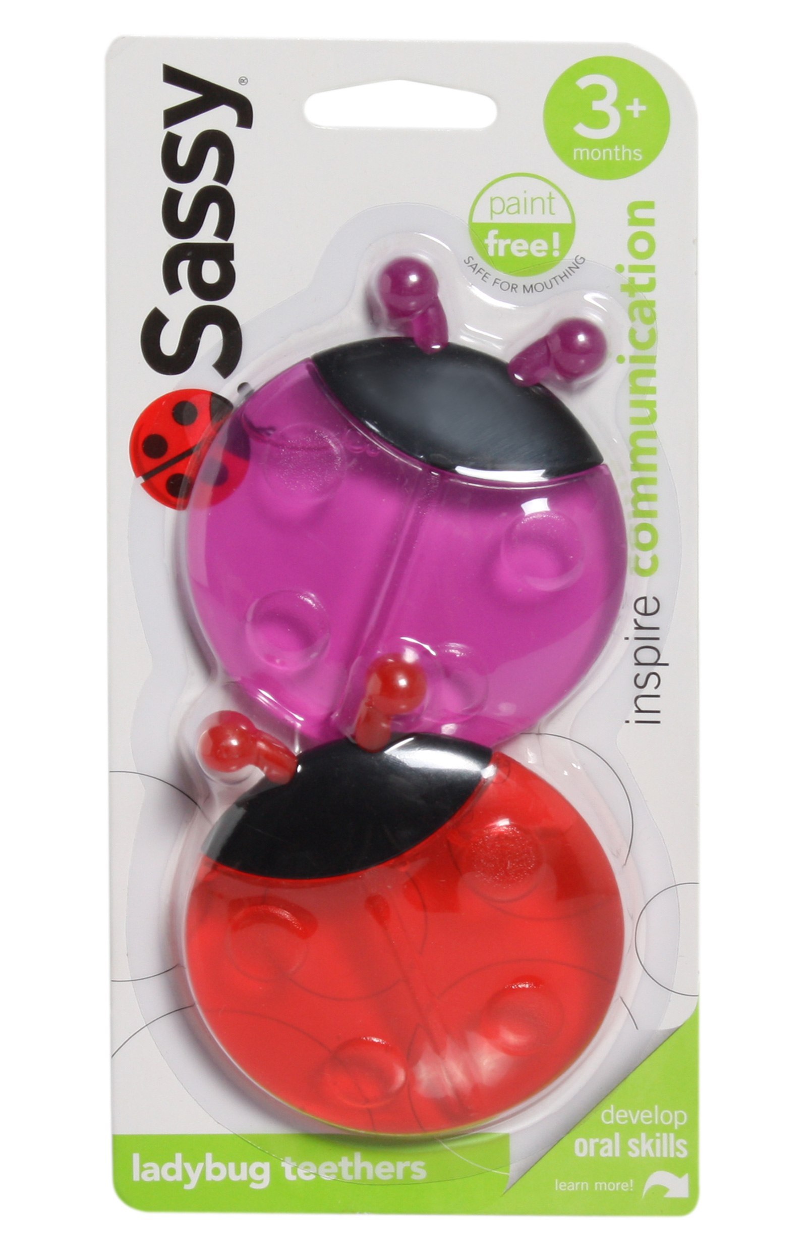 Sassy Ladybug Teethers