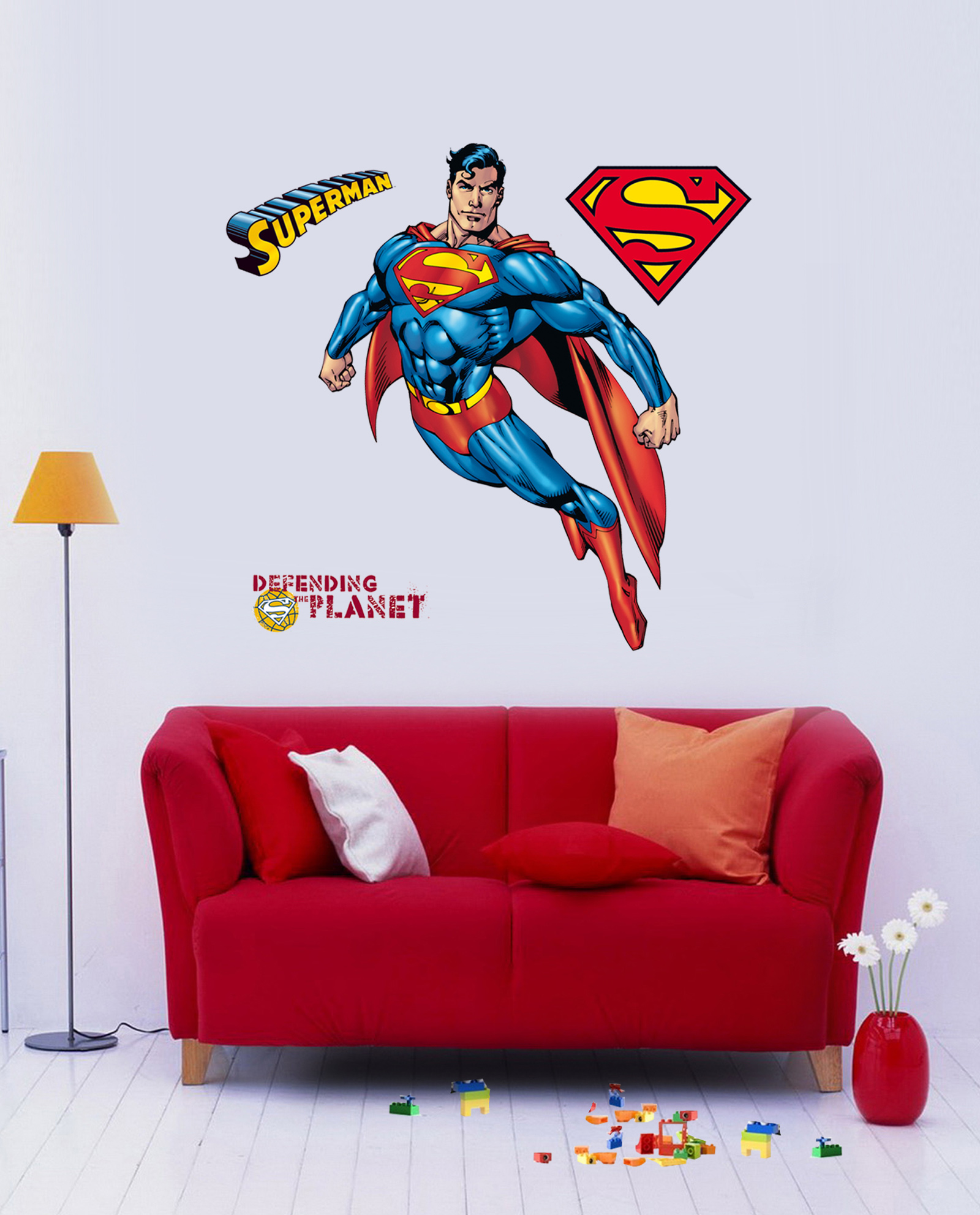 Superman Maxi Sticker - Decofun