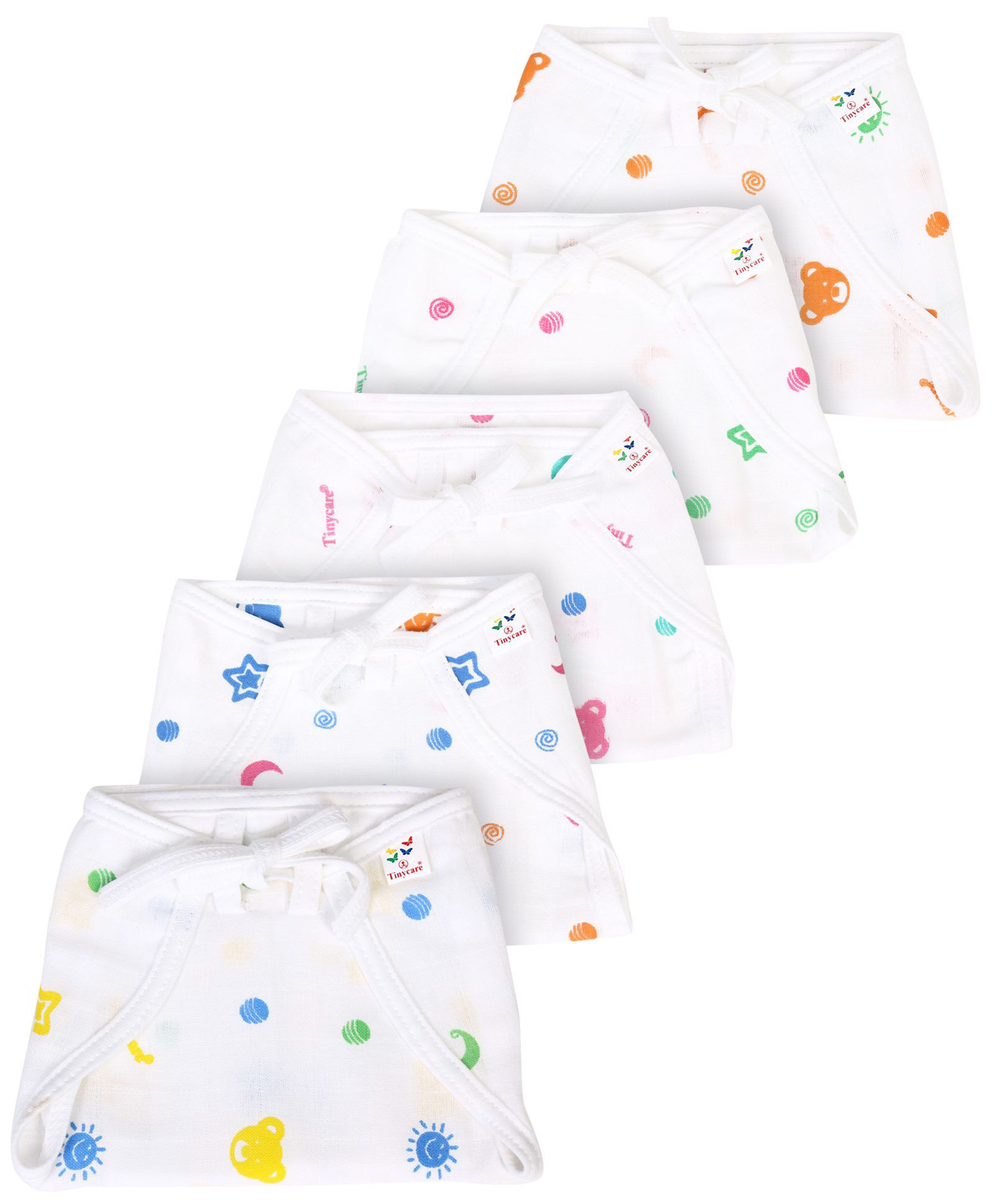 Tinycare - Baby Nappy with Cute Print