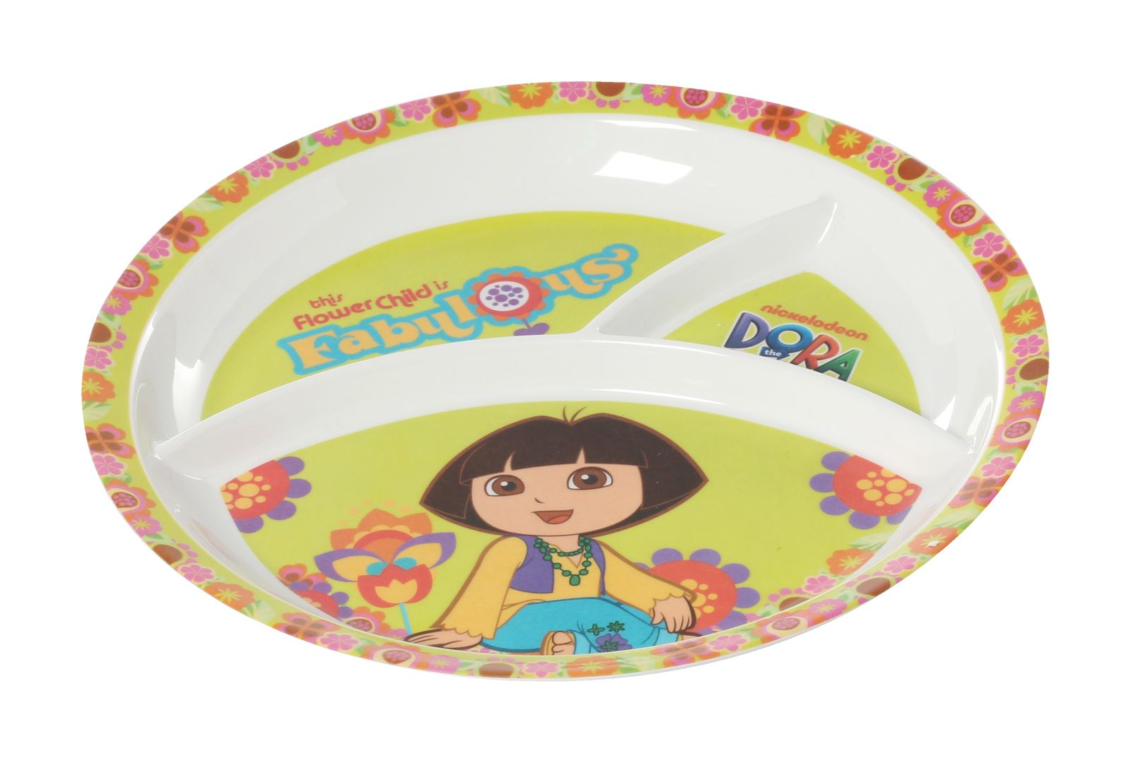 Three Section Plate - Dora