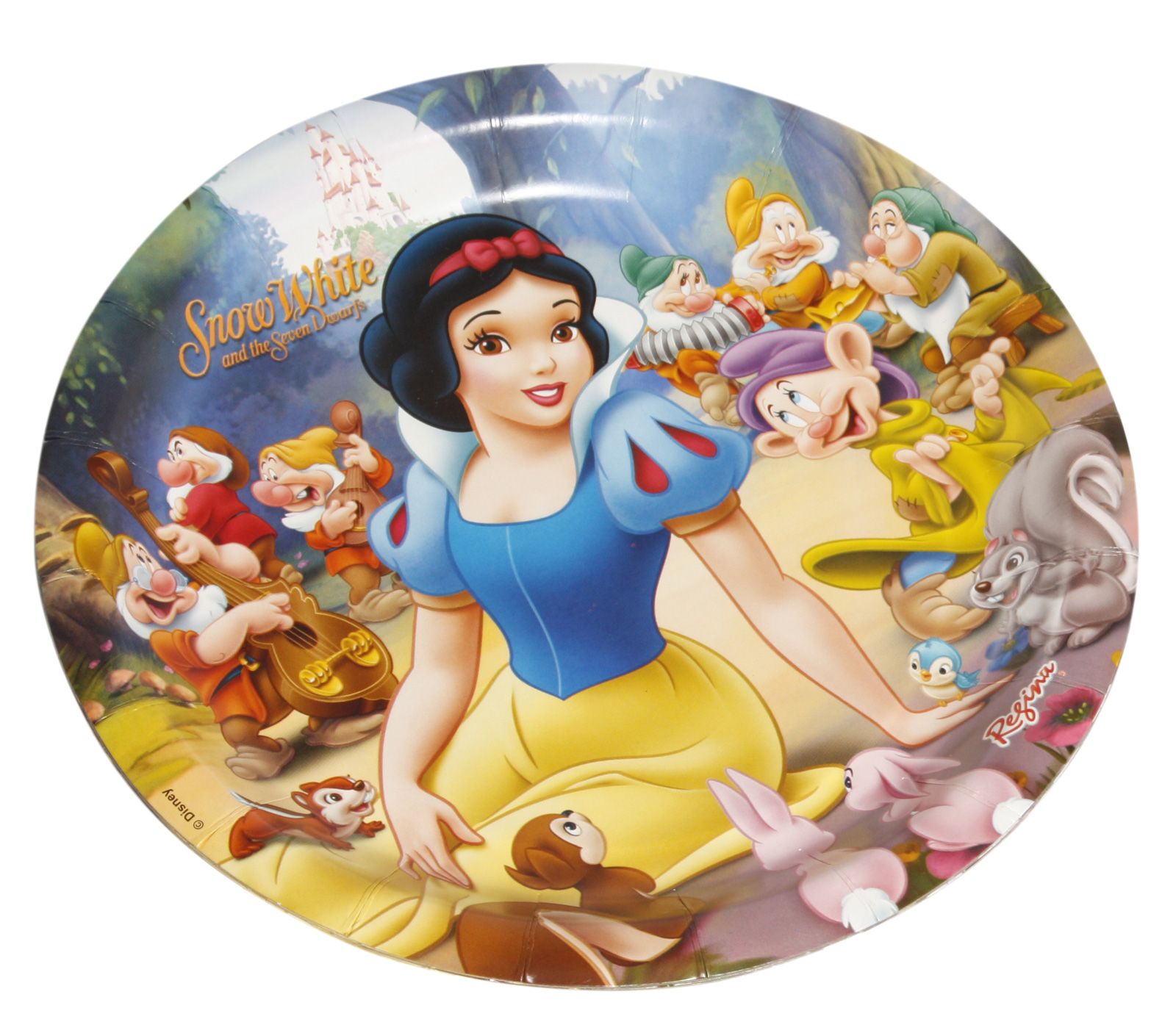 Disney Snowhite - Paper Plate