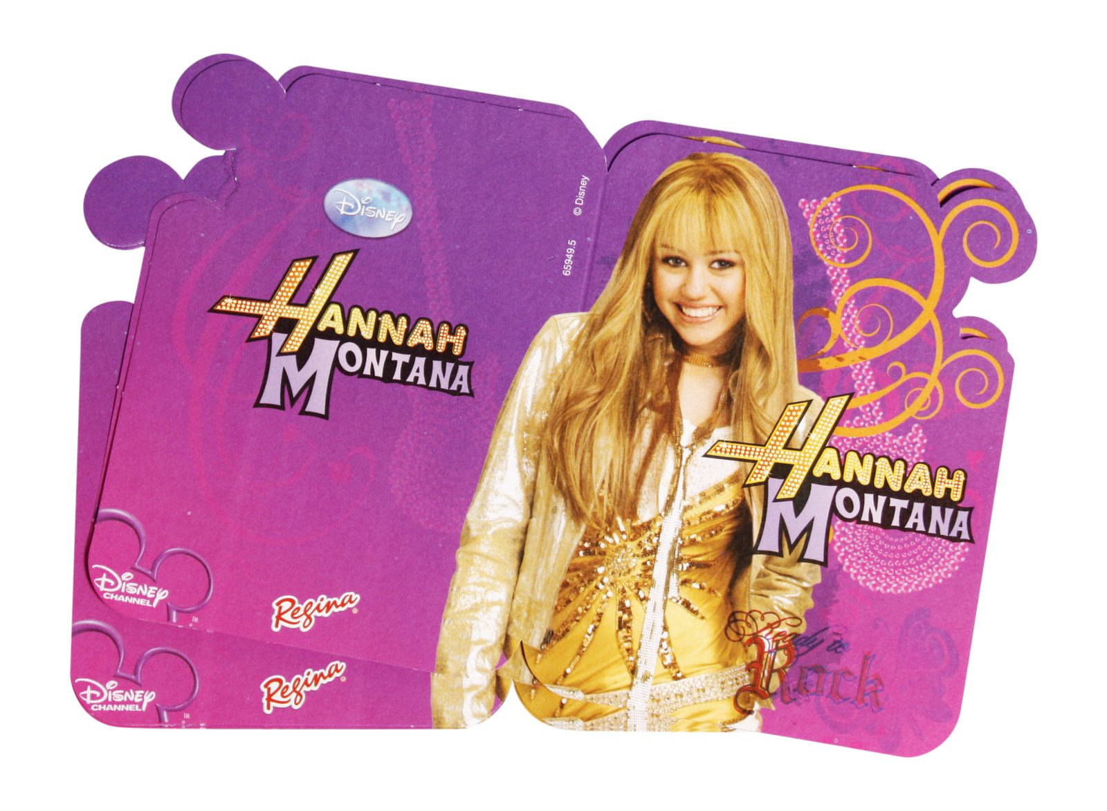Hannah Montana - Invitation Card