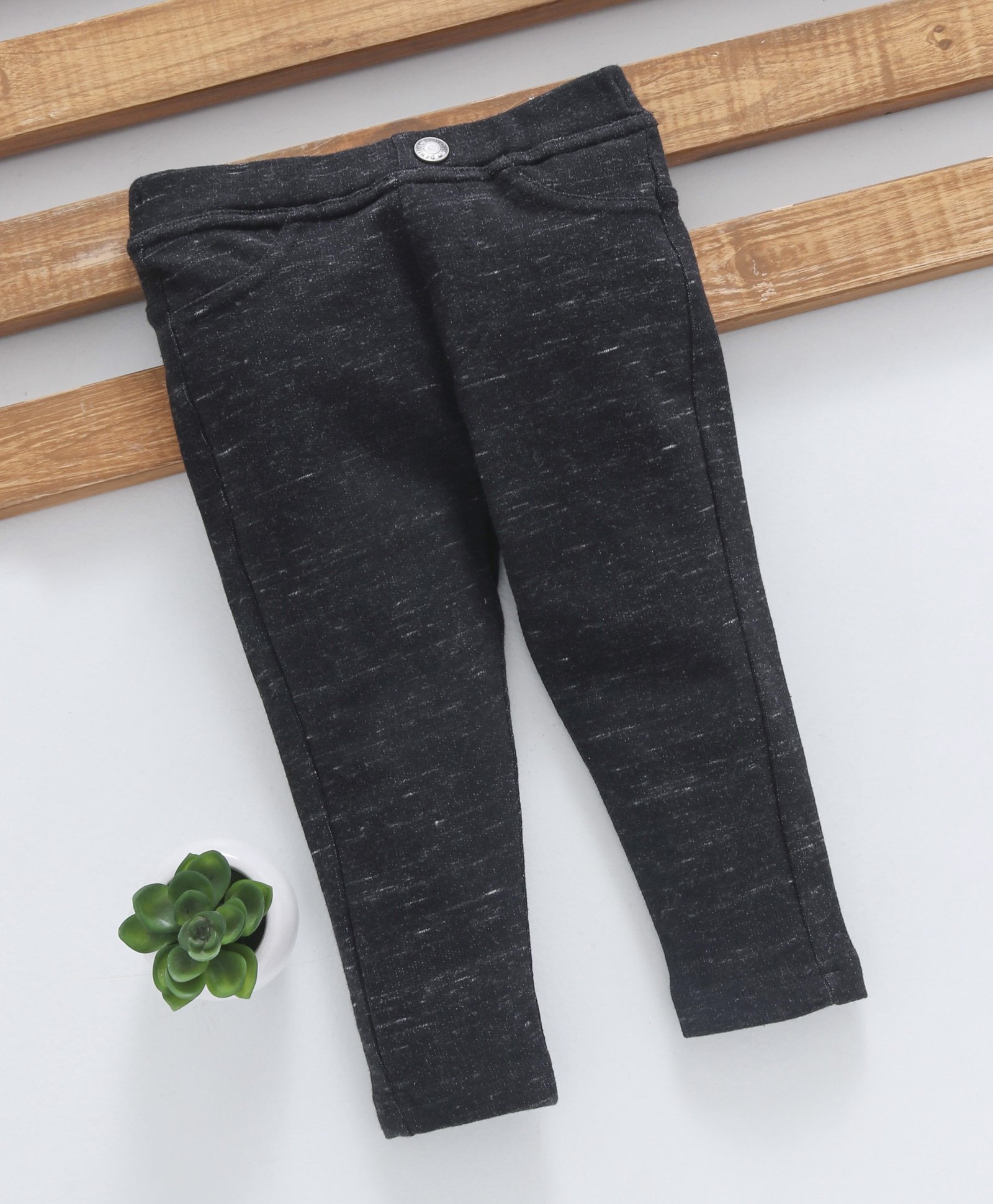 baby girl black jeggings