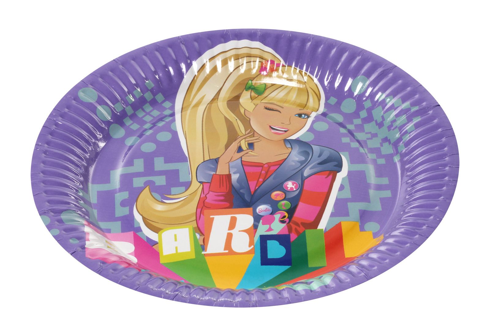Barbie - Paper Plate