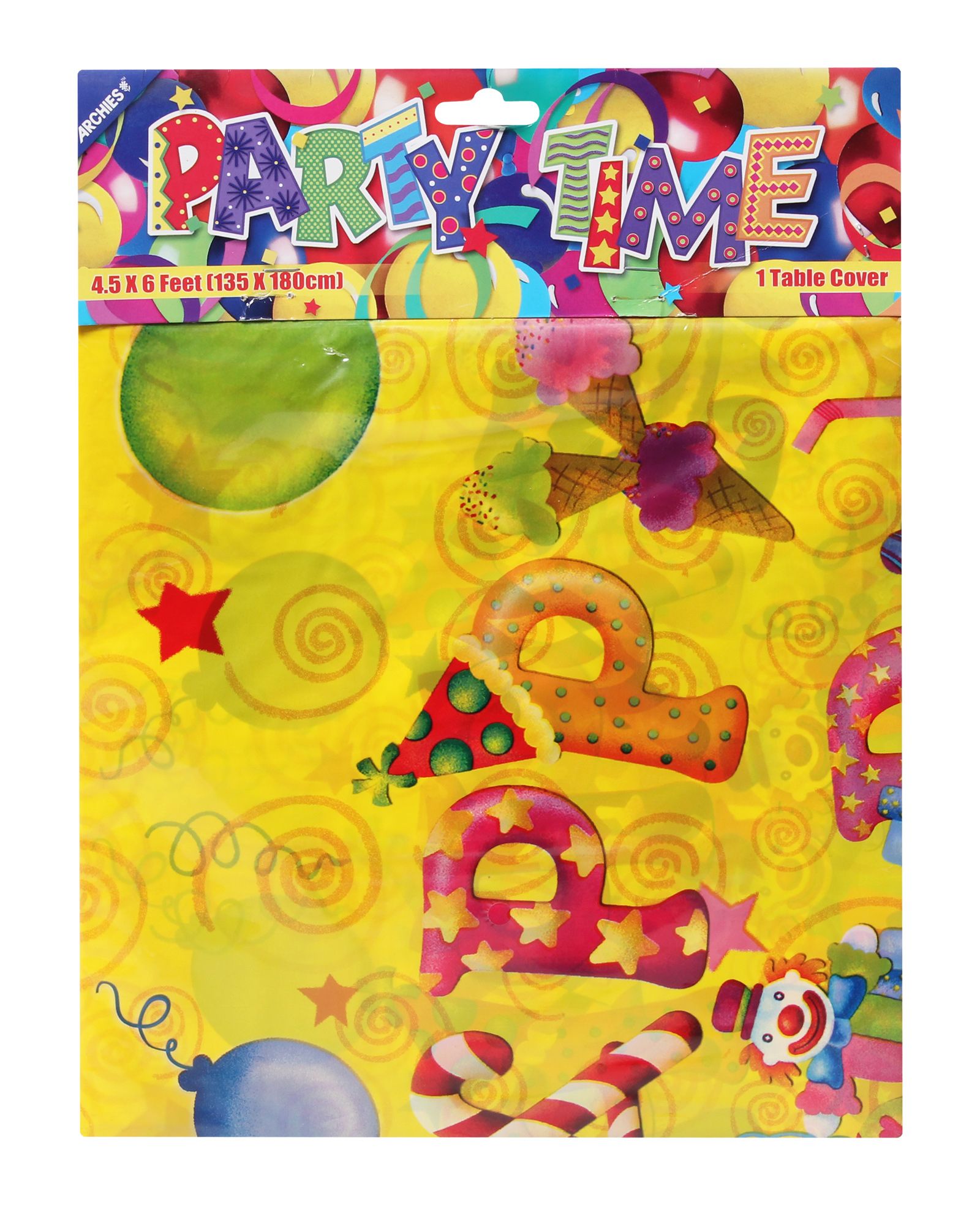 Archies Party Time - Table Cover Happy BDay