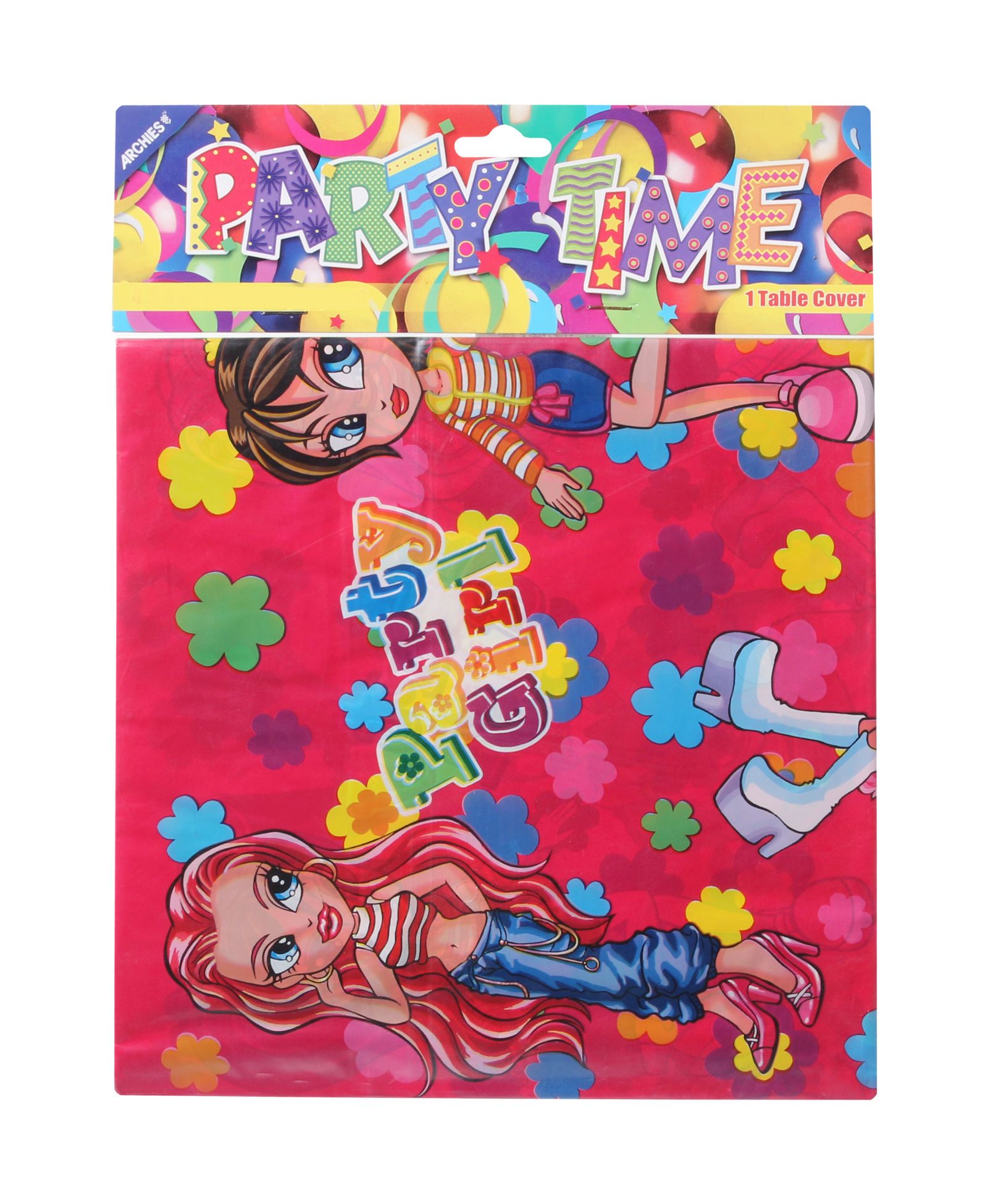 Archies Party Time Table Cover - Party Girl