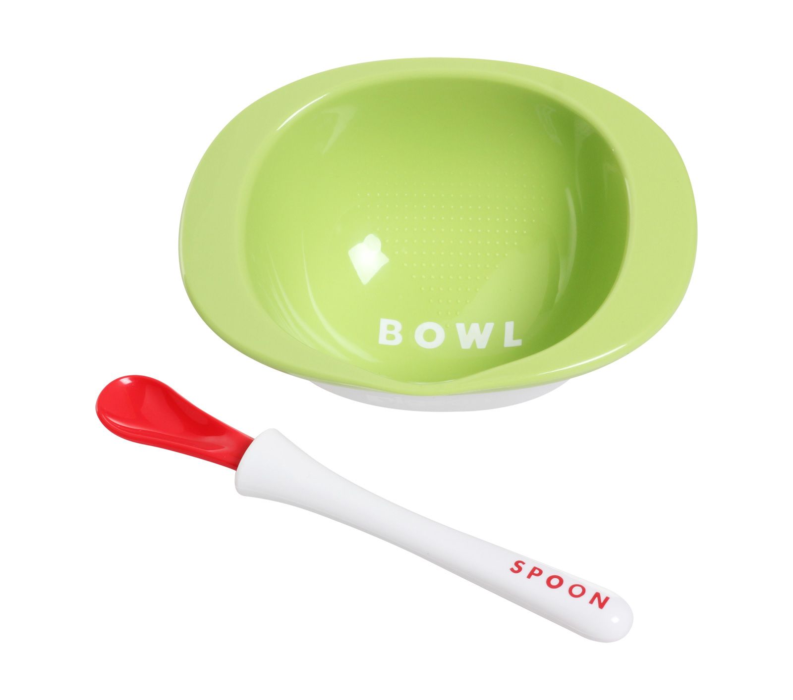 Pigeon Bowl and Weaning Spoon Set