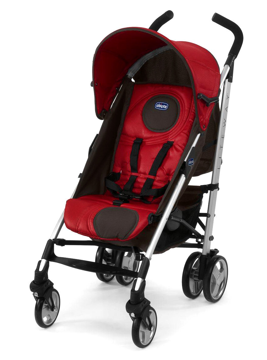 Chicco - Lite Way Stroller - Red Passion
