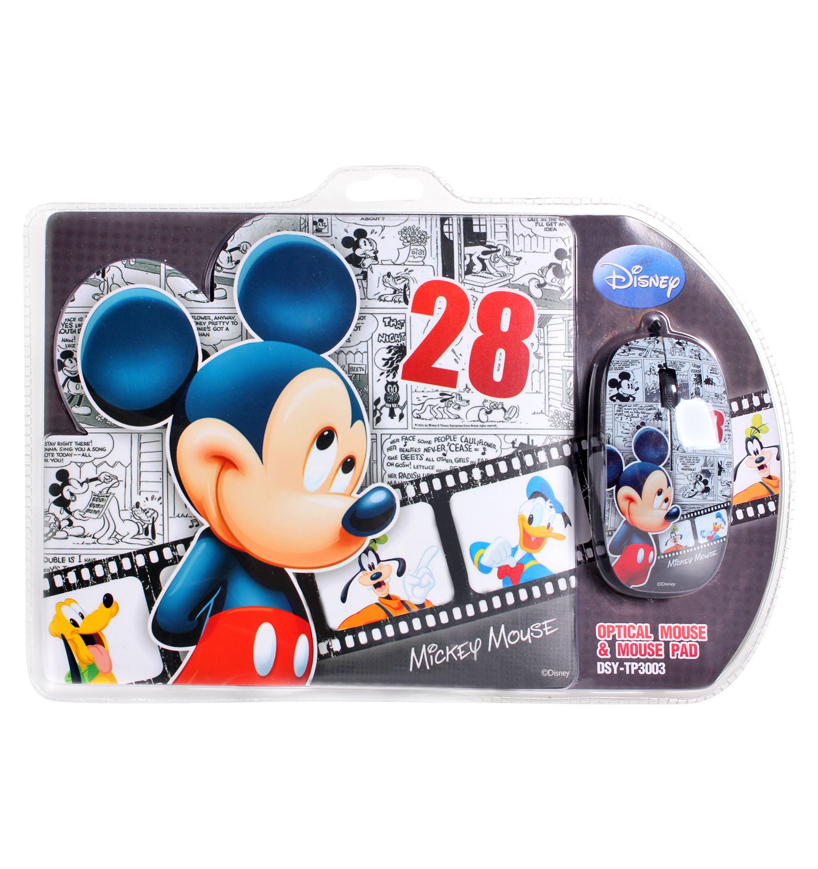 Disney - Mickey Mouse - Optical Mouse & Mouse Pad