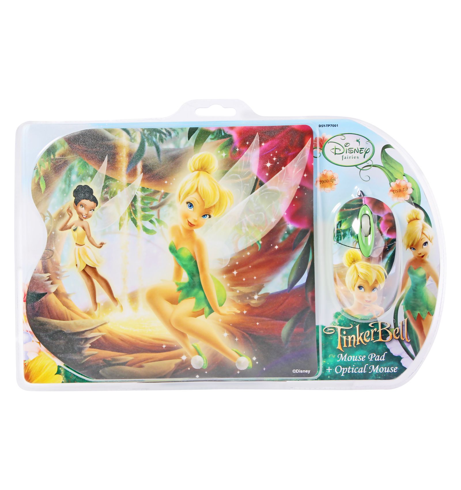 Disney Fairies Optical Mouse & Mouse Pad