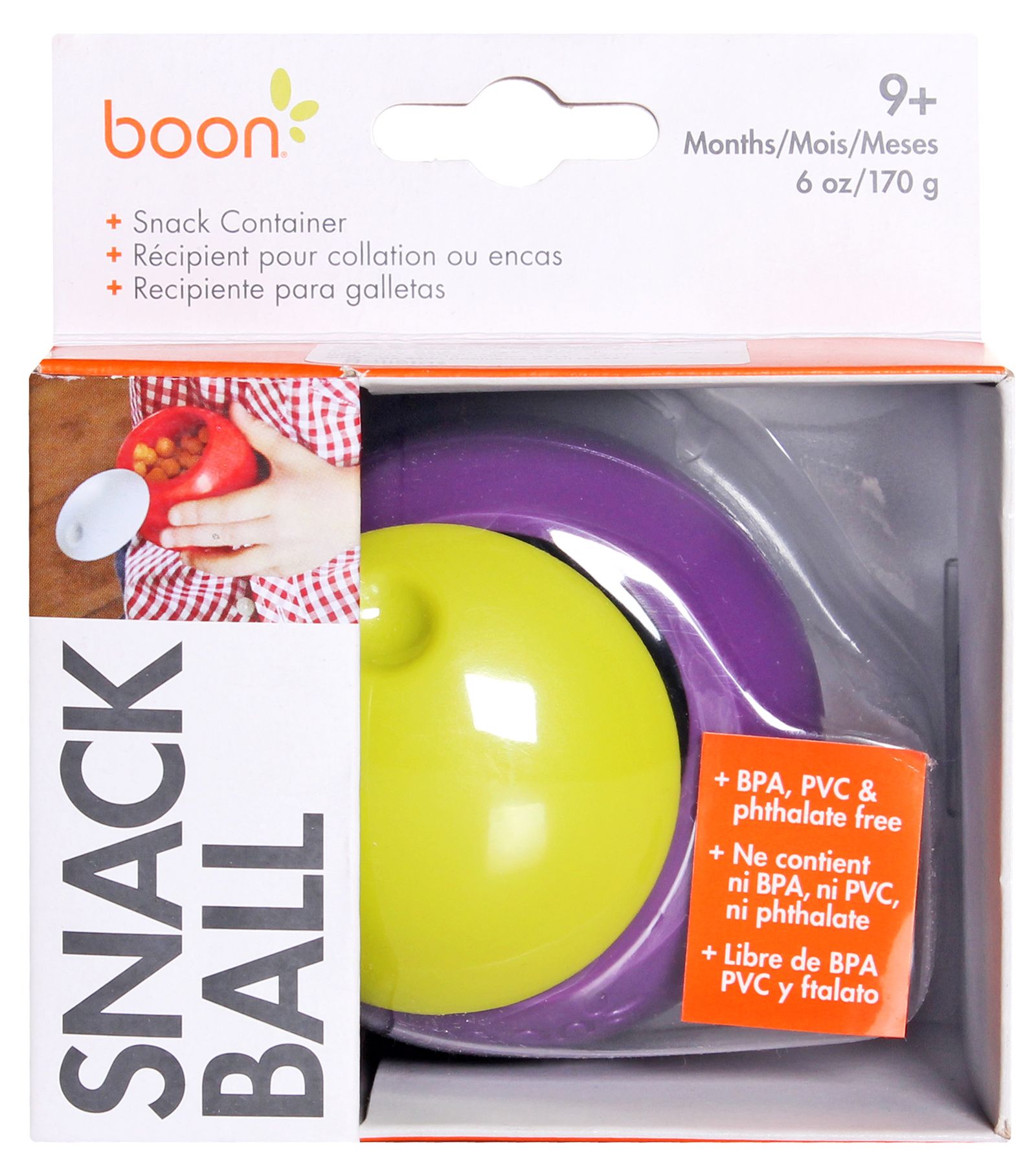 Boon - Snack Ball - Purple/Green